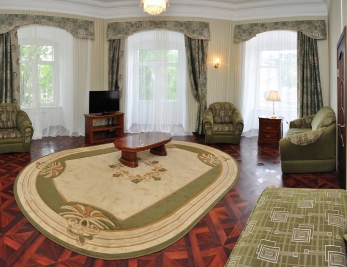 Люкс трехкомнатный двухместный («Центральный») - Санаторий «Нарзан» Кисловодск